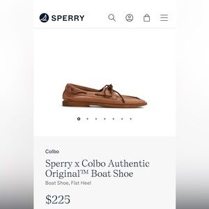 Sperry x Colbo Authentic Original Boat Shoes